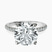 Pre-Designed 10kt White Gold Serena Eternity Lab Diamond Ring