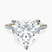 Pre-Designed 10kt Yellow Gold Serena Eternity Lab Diamond Ring