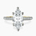 Serena Eternity Lab Diamond Engagement Ring in 18kt Yellow Gold