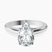 Pre-Designed 14kt White Gold Siran Secret Halo Lab Diamond Ring