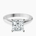 Pre-Designed 14kt White Gold Siran Secret Halo Lab Diamond Ring