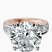 Pre-Designed 10kt Rose Gold Madeline Full Eternity Lab Diamond Ring