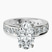 Pre-Designed 10kt White Gold Madeline Full Eternity Lab Diamond Ring