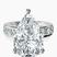 Pre-Designed 10kt White Gold Madeline Full Eternity Lab Diamond Ring
