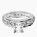 Pre-Designed 10kt White Gold Madeline Full Eternity Lab Diamond Ring