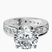 Pre-Designed 10kt White Gold Madeline Full Eternity Lab Diamond Ring
