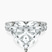 Pre-Designed Platinum Celeste Side Oval Lab Diamond Eternity Ring