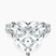 Pre-Designed 14kt White Gold Celeste Side Oval Lab Diamond Eternity Ring