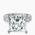 Pre-Designed 14kt White Gold Celeste Side Oval Lab Diamond Eternity Ring