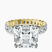 Pre-Designed 10kt Yellow Gold Celeste Side Oval Lab Diamond Eternity Ring