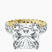 Pre-Designed 10kt Yellow Gold Celeste Side Oval Lab Diamond Eternity Ring