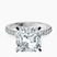 Pre-Designed 10kt White Gold Sara Tapered Eternity Lab Diamond Ring