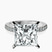 Pre-Designed 10kt White Gold Sara Tapered Eternity Lab Diamond Ring