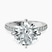 Pre-Designed 10kt White Gold Sara Tapered Eternity Lab Diamond Ring