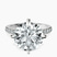 Pre-Designed 10kt White Gold Sara Tapered Eternity Lab Diamond Ring