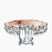 Danica Side Oval Lab Diamond Eternity Engagement Ring in 9ct Rose Gold