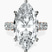 Pre-Designed 14kt Rose Gold Lillian Side Oval Lab Diamond Eternity Ring