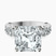 Pre-Designed Platinum Lillian Side Oval Lab Diamond Eternity Ring