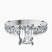 Lillian Side Oval Lab Diamond Eternity Engagement Ring in 10kt White Gold