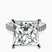 Pre-Designed Platinum Amy Tapered Eternity Lab Diamond Ring