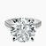 Pre-Designed 10kt White Gold Amy Tapered Eternity Lab Diamond Ring