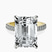 Pre-Designed 14kt Yellow Gold Amy Tapered Eternity Lab Diamond Ring