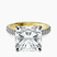 Pre-Designed 18kt Yellow Gold Amy Tapered Eternity Lab Diamond Ring