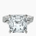Pre-Designed 14kt White Gold Lorene Twisted Shank Lab Diamond Ring