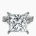 Pre-Designed Platinum Lorene Twisted Shank Lab Diamond Ring