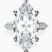 Pre-Designed 18kt White Gold Dua Side Stone Knife Edge Lab Diamond Ring