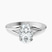 Cynthia Split Shank Lab Diamond Engagement Ring in 10kt White Gold