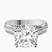 Pre-Designed Platinum Sandra Side Stone Lab Diamond Ring