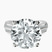 Pre-Designed Platinum Sandra Side Stone Lab Diamond Ring