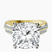 Pre-Designed 18kt Yellow Gold Sandra Side Stone Lab Diamond Ring
