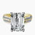 Pre-Designed 10kt Yellow Gold Sandra Side Stone Lab Diamond Ring