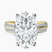 Pre-Designed 14kt Yellow Gold Sandra Side Stone Lab Diamond Ring
