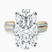 Pre-Designed 18kt Yellow Gold Sandra Side Stone Lab Diamond Ring