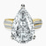 Pre-Designed 14kt Yellow Gold Sandra Side Stone Lab Diamond Ring