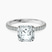 Etienne Secret Halo Lab Diamond Engagement Ring in 9ct White Gold