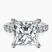 Pre-Designed 10kt White Gold Cassidy Entwined Prongs Lab Diamond Ring