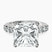 Pre-Designed 10kt White Gold Cassidy Entwined Prongs Lab Diamond Ring