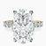 Pre-Designed 14kt Yellow Gold Cassidy Entwined Prongs Lab Diamond Ring