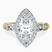 Pre-Designed 14ct Yellow Gold Micaela Halo Lab Diamond Ring