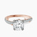 Phoebe Twigs Lab Diamond Engagement Ring in 9ct Rose Gold