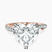 Pre-Designed 10kt Rose Gold Phoebe Twigs Lab Diamond Ring