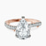 Phoebe Twigs Lab Diamond Engagement Ring in 18kt Rose Gold