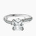 Phoebe Twigs Lab Diamond Engagement Ring in Platinum