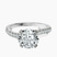 Phoebe Twigs Lab Diamond Engagement Ring in Platinum