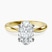 Azalea Classic Solitaire 2mm Lab Diamond Engagement Ring in 14ct Yellow Gold