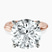 Pre-Designed 10kt Rose Gold Juniper Crossover Solitaire Lab Diamond Ring
